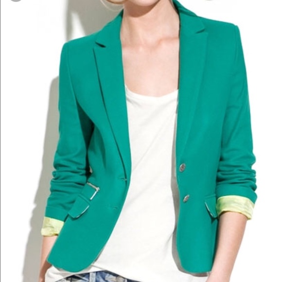 Zara Green Blazer