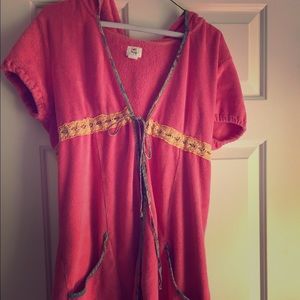 Free People terry cover up