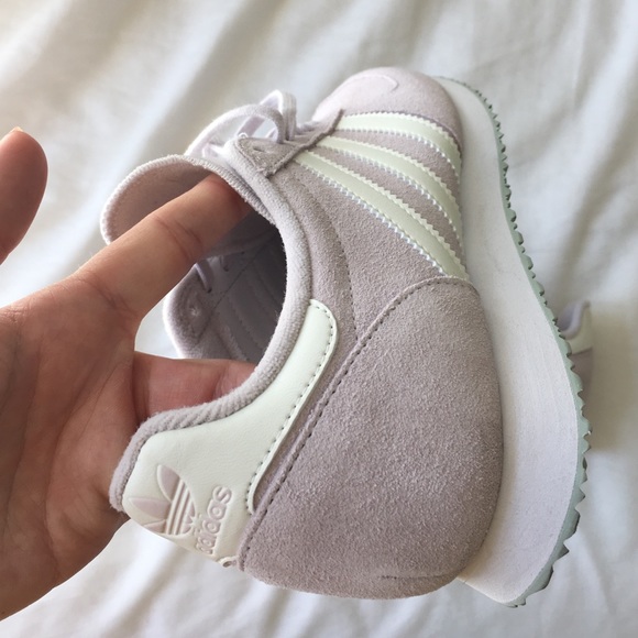 Pastel purple and blue adidas - Picture 2 of 3