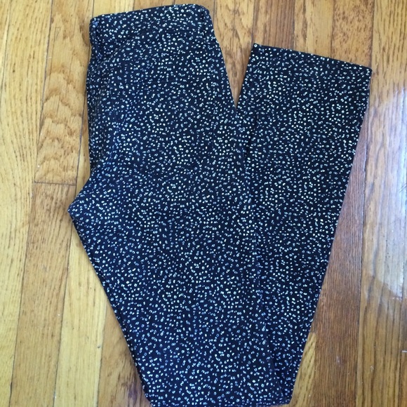 Ann Taylor printed denim