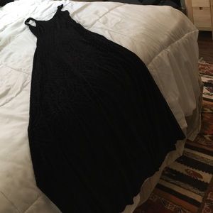 Black milk blackmilk burned velvet maxi dress