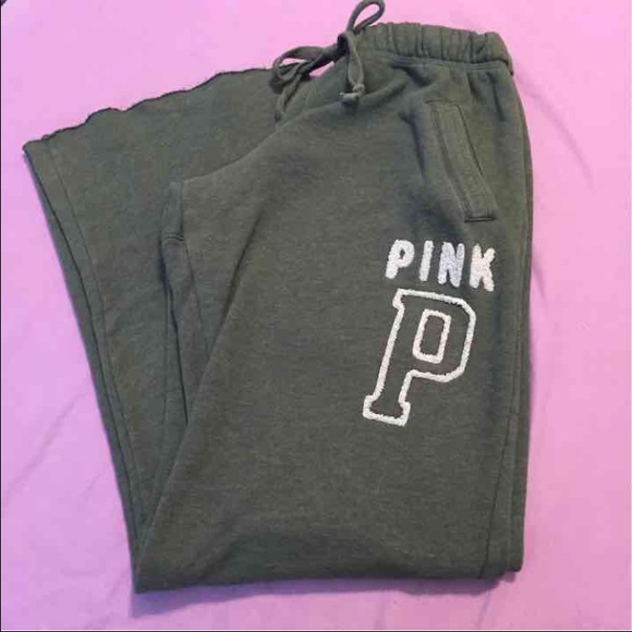 Green Victoria Secret boyfriend pants