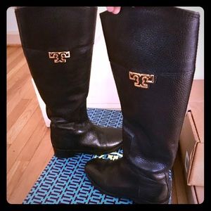 Tory Burch Riding Boot -- WORN TWICE