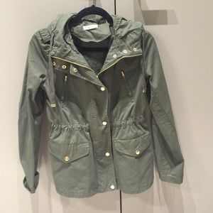 Army green jacket