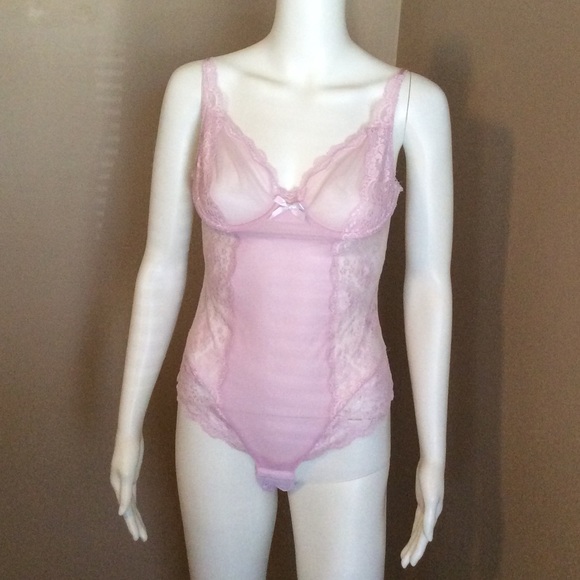 Victoria's Secret pink lace lingerie