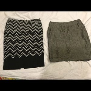 2 skirts