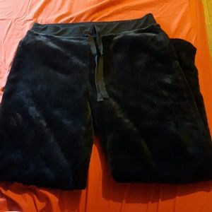 Fuzzy lounge pants