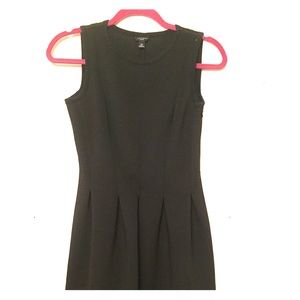 Black cut out A-Line cut Ann Taylor dress