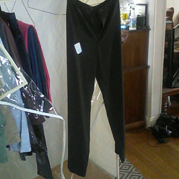 Dark brown slacks