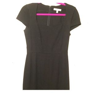 Black A-line Banana Republic dress