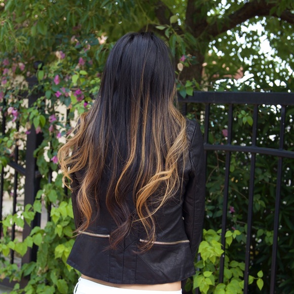 Faux Leather Jacket - Picture 2 of 3