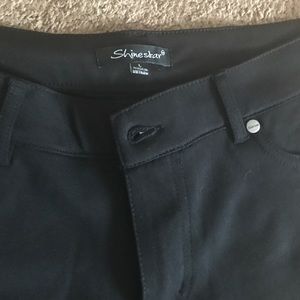 Black stretchy Jeggings Size L