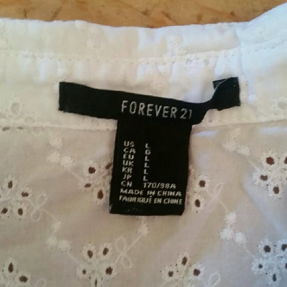 Closing sale!!!White tie top - Picture 3 of 3