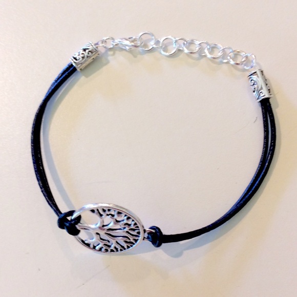 Tree of life leather bracelet - Picture 2 of 2
