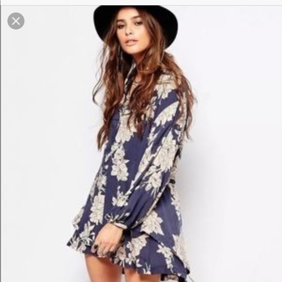 Free people shirt dress - Picture 2 of 6