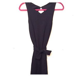 Black open back Ann Taylor dress