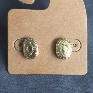 Locket style earrings
