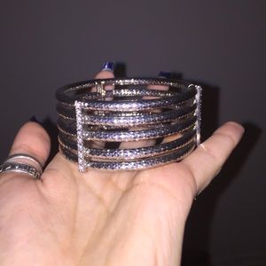 Silver bangle