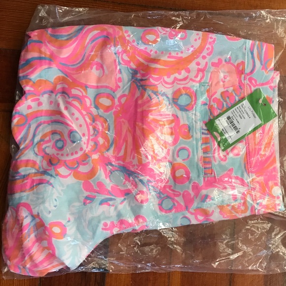 NWT Lilly Pulitzer Buttercup short w scalloped hem - Picture 4 of 4