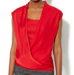 NY&CO Wrap Sleeveless Blouse