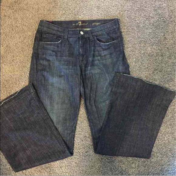 7 for all mankind ginger jeans - size 29