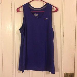 Nike Purple Dri-Fit XL Tank Top