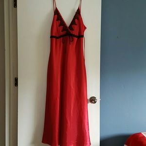 Valentine's day approaches.Red and black delicates