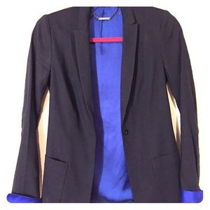 Ellie Tahari navy blazer