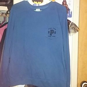 Pink teal long sleeve