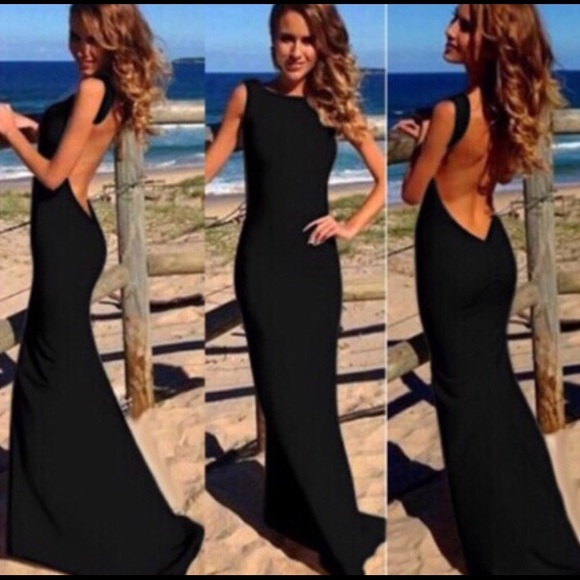 black dress
