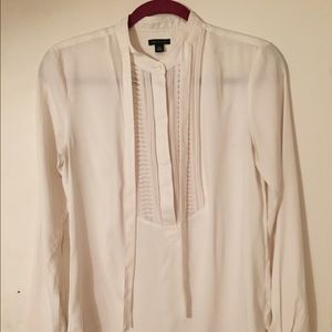 Cream Ann Taylor Blouse