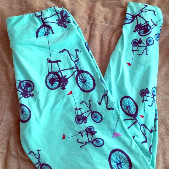 LuLaRoe Bicycle leggings OS