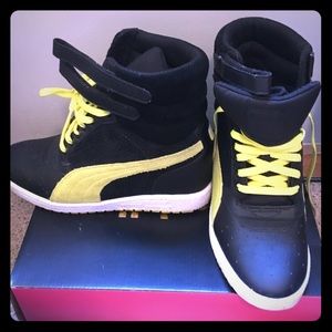 Puma wedge sneakers