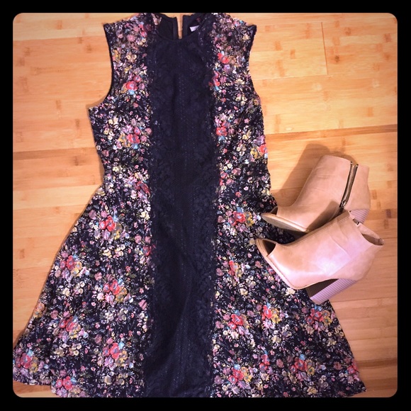 Fall Floral dress