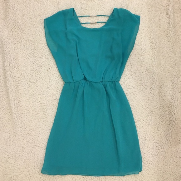Turquoise boutique dress