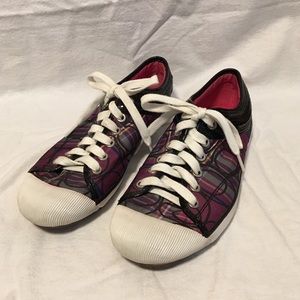 COACH multi-colored fashion tennis shoes