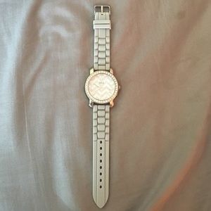 Gray Rhinestone Watch