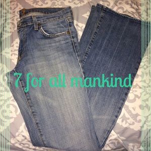 7 for all mankind ~ flare jeans