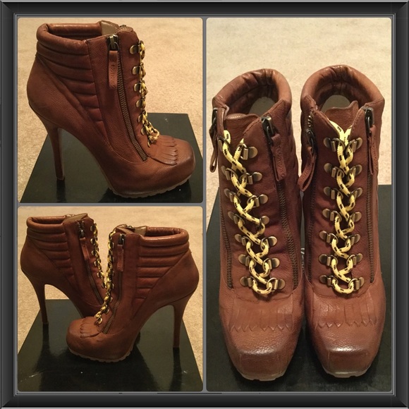 NIB Boutique 9 Genuine Leather Ankle Boots