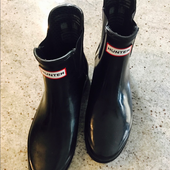 Hunter ankle boots