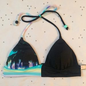 VS Cool Sunset Triangle Bikini Top