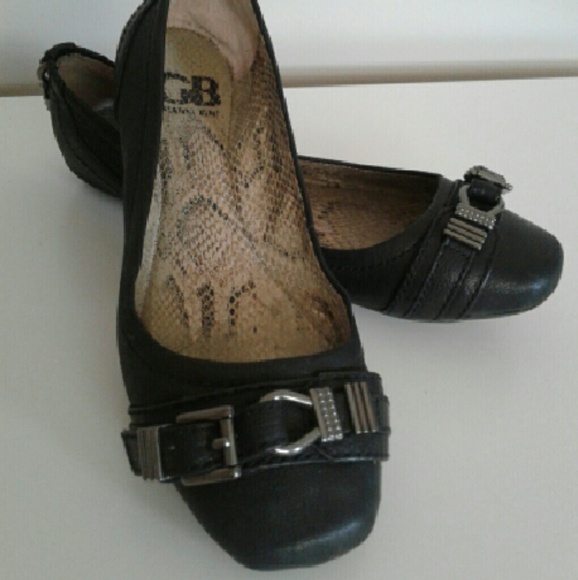 Gianni Bini Moto Ballet Flats