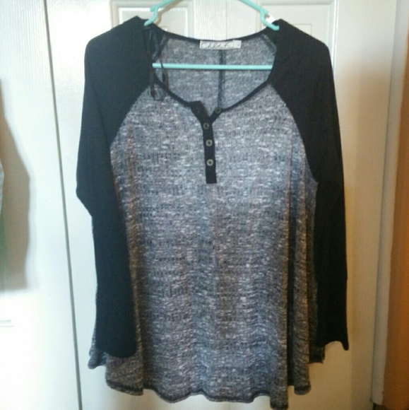 Black/grey longsleeve - Picture 1 of 1