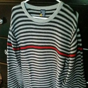 Mens striped Nautica sweater