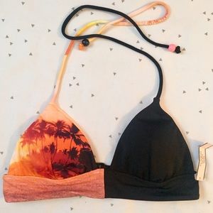 VS Warm Sunset Triangle Bikini Top