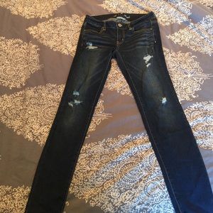 Destroyed jegging - American Eagle