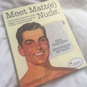 Matte eyeshadow palette