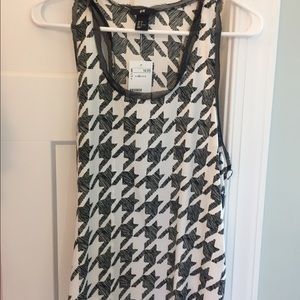 Brand New with Tags! Houndstooth Tank
