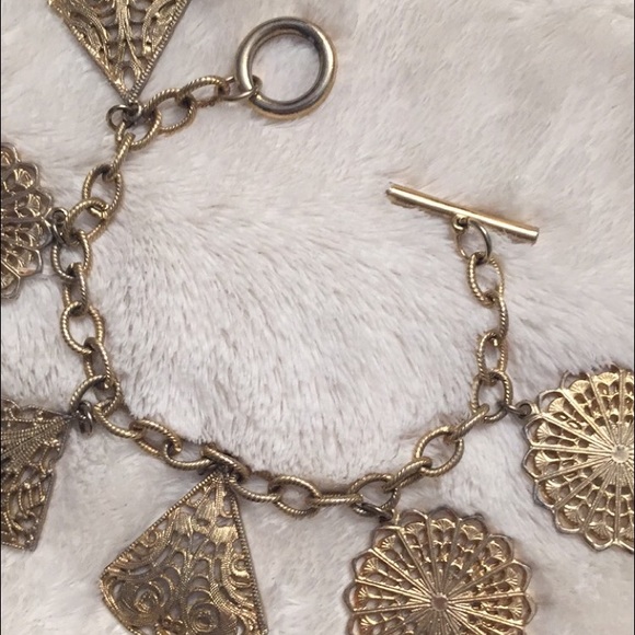 Gold, 1 of a kind, bracelet - Picture 2 of 2