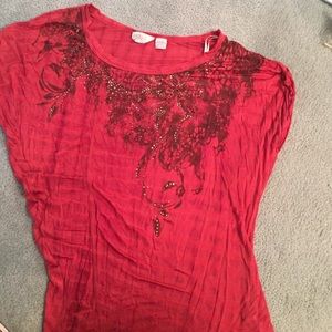 Red miss me shirt